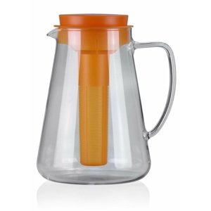 Tescoma Dzbanek z wymywaniem i chłodzeniem Teo 2,5l, pomarańczowy