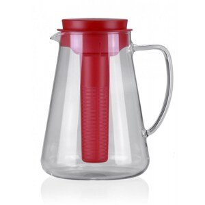 Tescoma Dzbanek z wymywaniem i chłodzeniem Teo 2,5l, czerwony