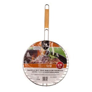 Happy Green Okrągły ruszt do grilla BBQ, 30 cm A07530