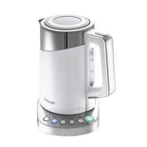 Concept RK3170 czajnik bezprzewodowy z regulacją temperatury Cool Touch 1,7 l, biały