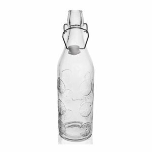 Orion Szklana butelka z klipsem Orange 1,1  l