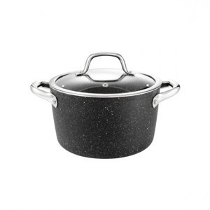 Tescoma Garnek PRESIDENT Stone z pokrywką, 20 cm, 3 l, 3 l