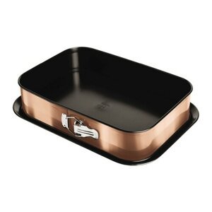 Berlinger Haus Forma z powłoką nieprzywierającą 2w1 Rosegold Metallic Line, 39 x 27 x