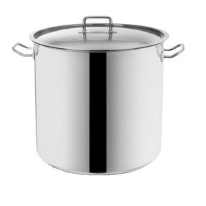 Orion Garnek ze stali nierdzewnej z pokrywką Stock, 22 l, 22 l