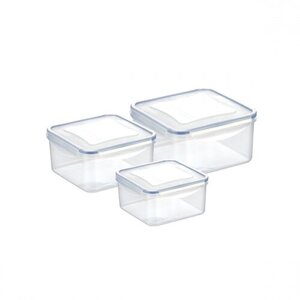 Tescoma Tescoma Pojemnik FRESHBOX 0,4/0,7/1,2 l, kwadratowy , 3 szt.