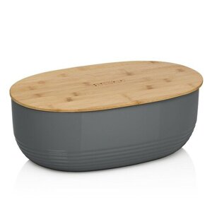 Kela Chlebak plastikowy NAMUR 37,5 x 23 x 14 cm, antracyt
