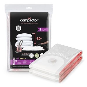 Compactor Komplet 2 worków próżniowych do przechowywania Bag Aspispace XL, 80 x 130 cm, XL