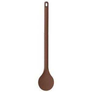 Orion Łyżka silikonowa okrągła, brązowy, 28  cm