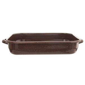 Orion Brytfanna emaliowana Brown 37,5 x 24 x 7 cm, L