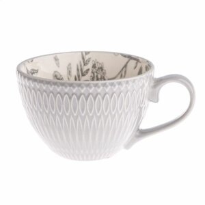 Kubek ceramiczny 380 ml, szary