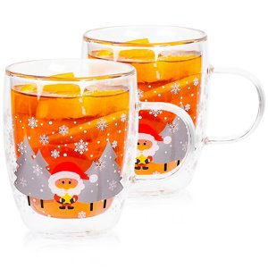 4Home Szklanka termiczna Mug Santa Hot&Cool 270 ml, 2 szt.