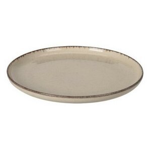 EH Porcelanowy talerz płytki Beige, 24 cm
