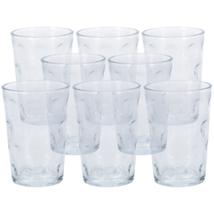 EH 8-częściowy zestaw szklanek Bubble, 200 ml