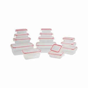 Classbach 14-częściowy zestaw pojemników plastikowych FHD 4009