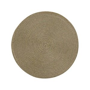 Altom Podkładka Straw złoty, śr. 38 cm, zestaw 4 szt.