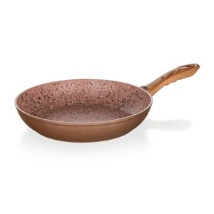 Banquet Patelnia z powierzchnią nieprzywierającą SMART STONE Brick, 28 cm, 28 cm
