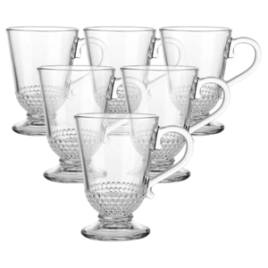 Altom Zestaw szklanek na nóżce Siena Pearls 320 ml, 6 szt.