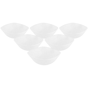 Altom Zestaw misek ze szkła opalowego White harmony 12,5 cm, 6 szt.