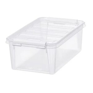 Pudełko SmartStore Classic z białymi klipsami, 3,6 l, 3,6 l