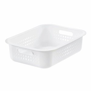 Kosz do przechowywania SmartStore Modern, biały, 37 x 28 x 10 cm, 37 x 28 x 10 cm