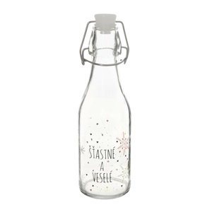 Butelka Orion z zamknięciem klipsowym Flakeczerwona, 0,29 l, 290 ml