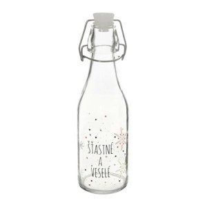 Butelka Orion z zamknięciem klipsowym Flakeczerwona, 0,52 l, 520 ml