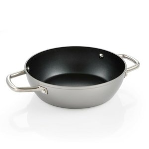 Tescoma Głęboka patelnia GrandCHEF+ średnica 24cm, 2 uchwyty, śred. 24 cm