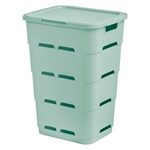 Tontarelli Kosz na pranie MAYA 45 l, zielony