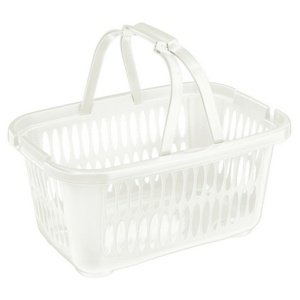 Tontarelli Kosz do sprzątania COVER LINE zuchwytem 19,4 l, biały