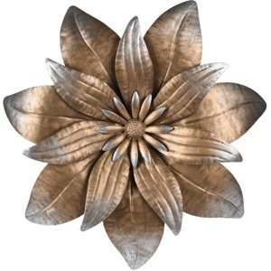 Metalowa dekoracja ścienna Flower II, średnica 35cm