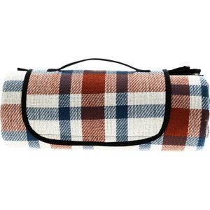 Koc piknikowy Redcliffs Dice czerwono-niebieski,150 x 180 cm