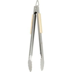 BBQ szczypce ze stali nierdzewnej, 37 cm