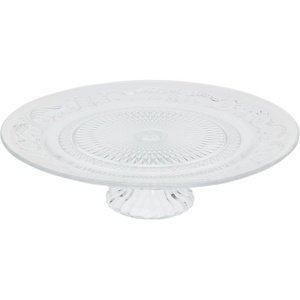 Patera szklana do ciasta, śr. 25 cm