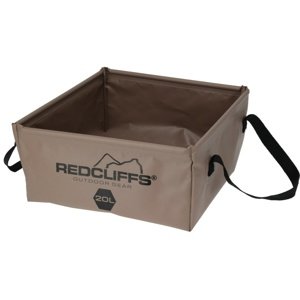 Redcliffs Składana pojemnik kempingowy z uchwytami, 20 l