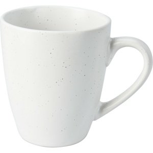 Kubek kamionkowy Stone, 220 ml, biały