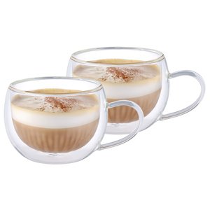 4Home Szklanka termiczna do cappuccino Hot&Cool 270 ml, 2 szt.