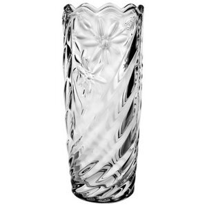 Altom Szklany wazon Kwiaty, 20 cm