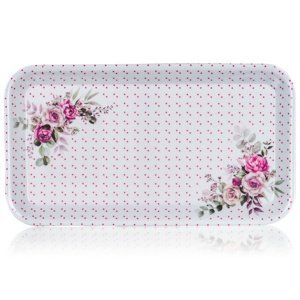Taca bankietowa z melaminy ROSE 29,5 x 16,5 cm