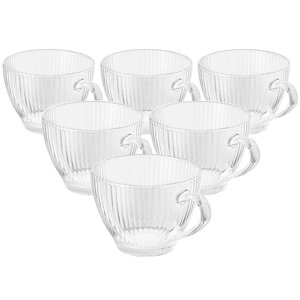 Altom Zestaw szklanych kubków Selena 390 ml, 6szt.