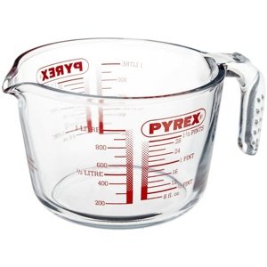 Szklany kubek pomiarowy Pyrex 1 l, 16 x 11 cm, 1000 ml