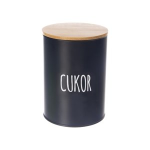 Orion Pojemnik blaszany na cukier BLACK