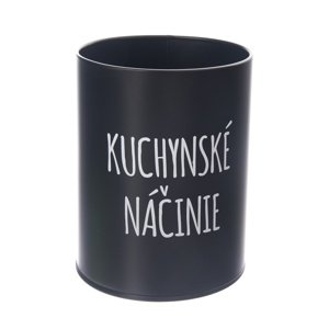Orion Stojak na przybory kuchenne BLACK