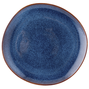 Płytki talerz ceramiczny Altom Reactive Navy Blue25,5 cm