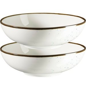 Mäser 2-częściowy zestaw misek Pintar Białeniebieskie kropki 22 cm