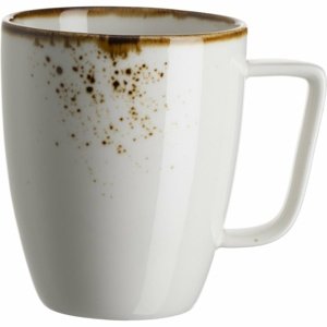 Mäser Kubek do kawy Pintar Biało-brązowe kropki370 ml