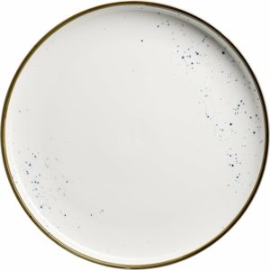Mäser Płytki talerz Pintar Białe niebieskie kropki27 cm