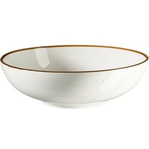 Miska Mäser Pintar Biało-brązowe kropki 22 cm, 22 cm