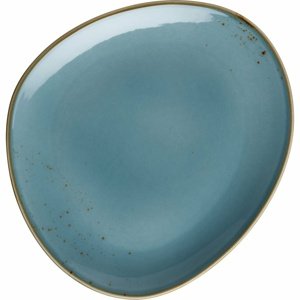 Talerz owalny Mäser Pintar Blue 26 x 23 cm, S