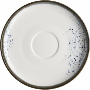 Mäser Spodek do kawy Pintar Biały w niebieskiekropki 14 cm, L