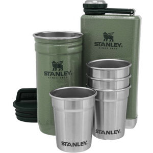 Zestaw upominkowy Stanley Adventure serieskolba/butelka 250 ml + shoty 4 szt. zielony